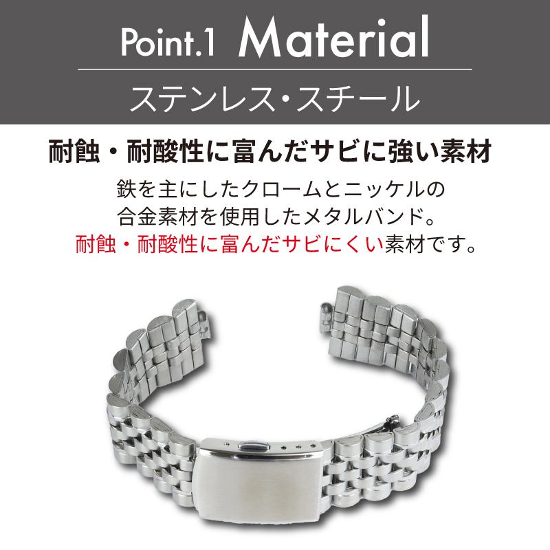 BAMBI 時計ベルト 交換 ステンレス 18mm 19mm 20mm 21mm 22mm BAMBI 時計ベルト 交換 ステンレス 18mm 19mm 20mm 21mm 22mm