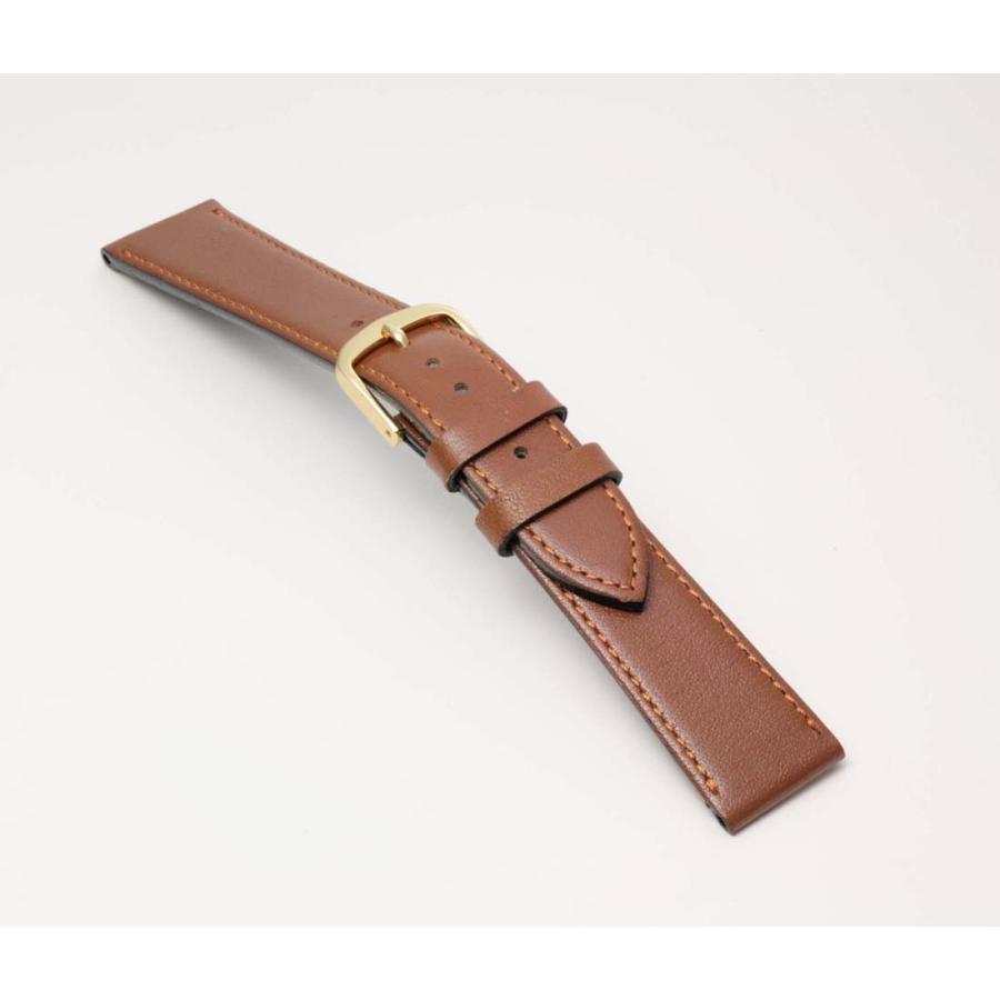 腕時計ベルト 時計ベルト 時計 ベルト 時計バンド 時計 バンド バンビ BCB245 牛革 16mm 17mm 18mm 19mm 20mm | BAMBI | 03