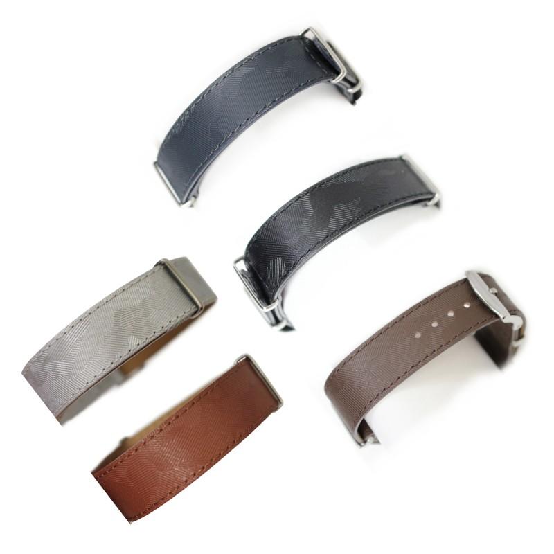 NATOベルト 16mm 18mm 20mm 時計ベルト 腕時計 ベルト 時計バンド 時計 バンド カモフラージュ エンボス 牛革時計ベルト NATO バンビ FIFCN005 | BAMBI | 05