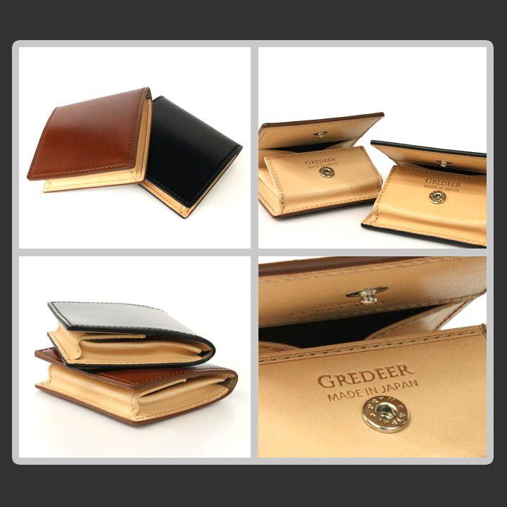 小銭入れ メンズ レディース 馬革 バンビ コードバン グレディア 日本製 GCKC103 | BAMBI | 02
