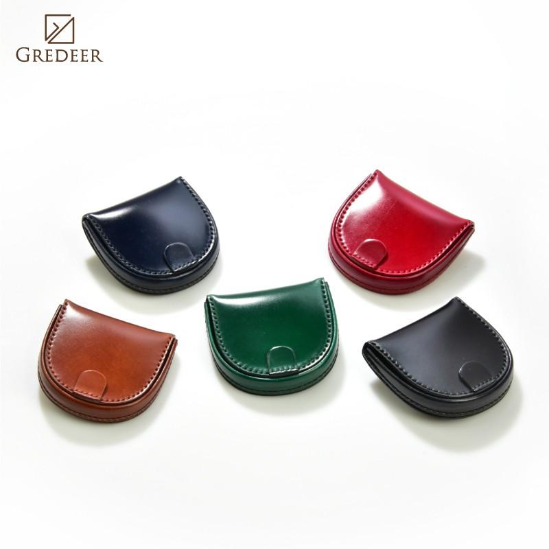 小銭入れ 馬蹄型 カラー コードバン メンズ レディース グレディア 日本製 バンビ GCKC110 | BAMBI