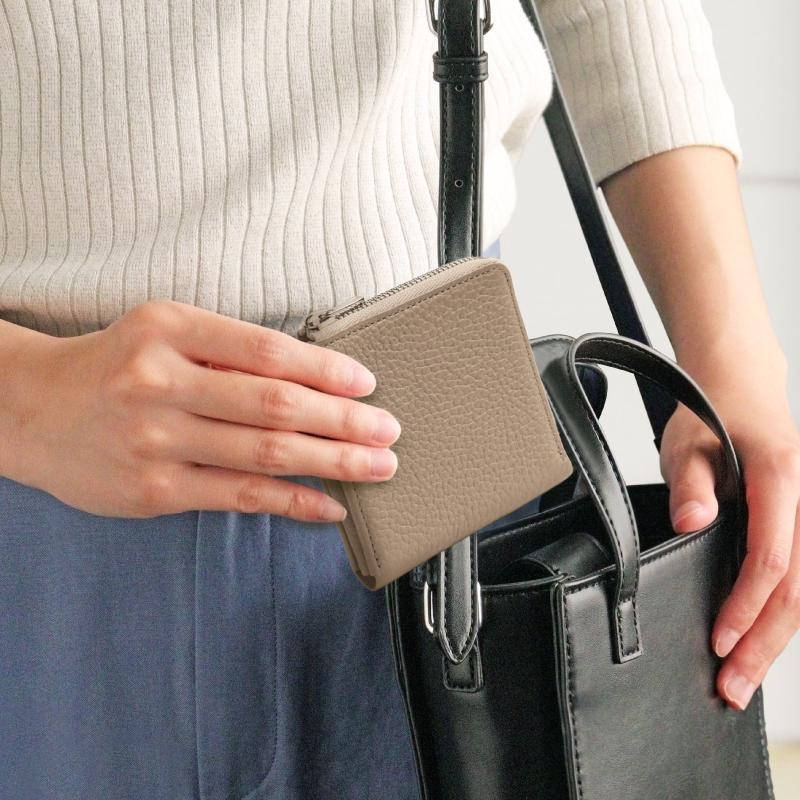 イタリアンレザー コンパクト L字ファスナー ミニ財布 レザー aioa Luno 小銭入れ バンビ 日本製 プレゼント メンズ レディース MAB006 |  | 02