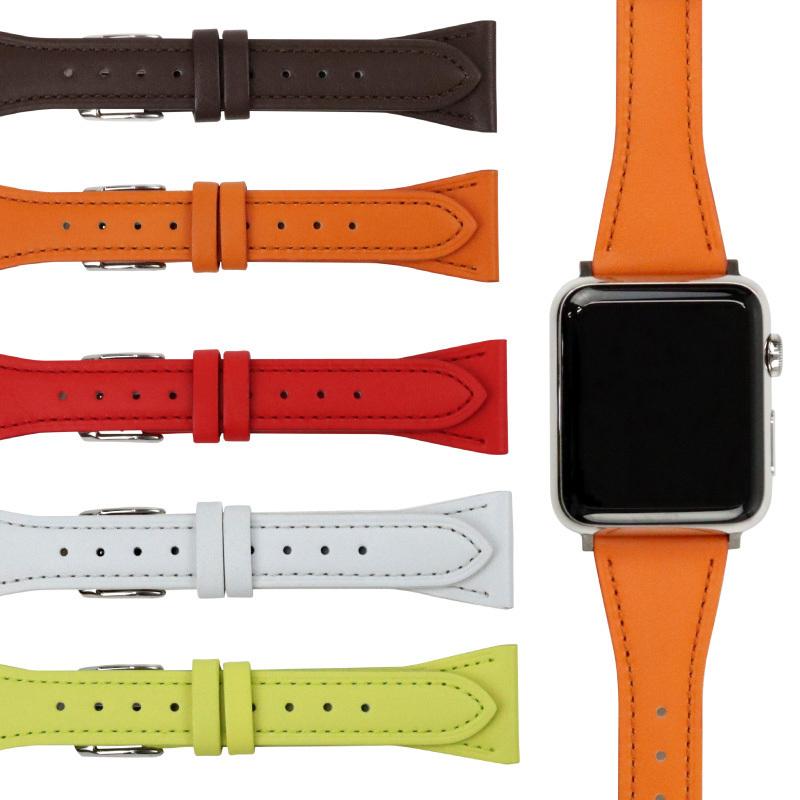 アップルウォッチ バンド 革 レザー ロイヤルカーフ 牛革 高級 ビジネス ベルト applewatch 38,40,41,42,44,45,49mm MSGC007 メンズ レディース Ultra 8 | BAMBI