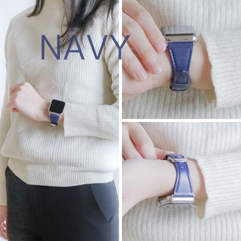 アップルウォッチ バンド 革 レザー スコッチガード 撥水 フォーマル 高級感 メンズ レディース applewatch 38mm 40mm 41mm 42mm 44mm 45mm 49mm RWM020520 | Apple Watch | 12