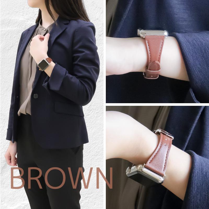 アップルウォッチ バンド 革 レザー スコッチガード 撥水 フォーマル 高級感 メンズ レディース applewatch 38mm 40mm 41mm 42mm 44mm 45mm 49mm RWM020520 | Apple Watch | 08