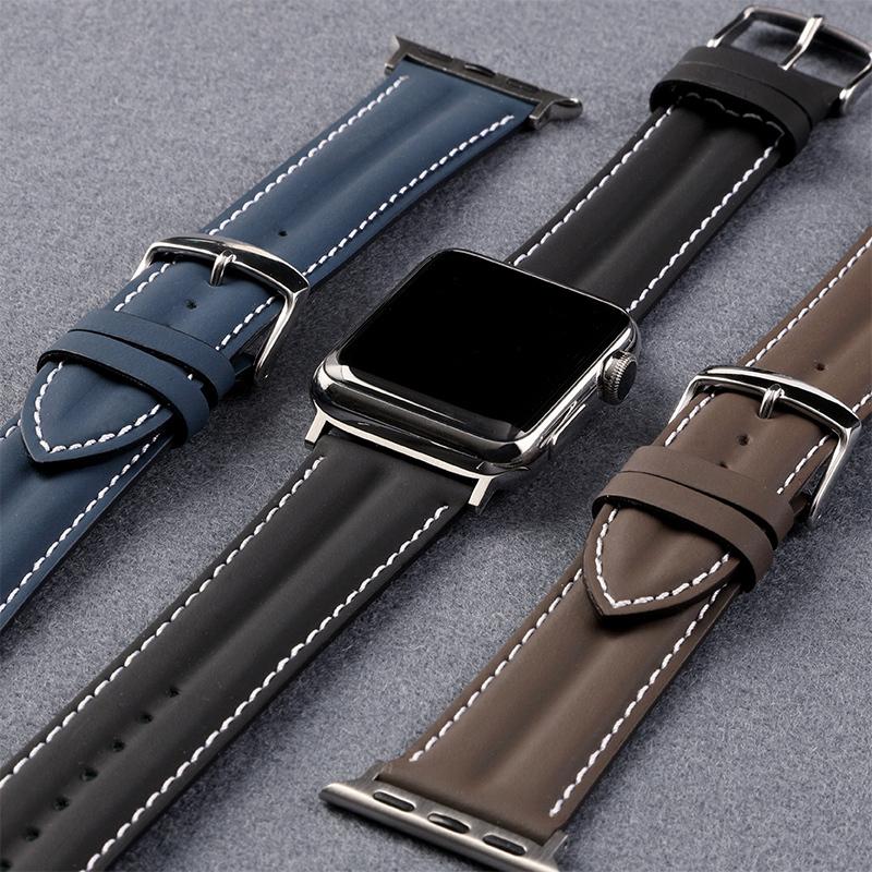 Apple Watch アップルウォッチ バンド 牛革 二山甲丸 applewatch Apple Watch アップルウォッチ バンド 牛革 二山甲丸 applewatch