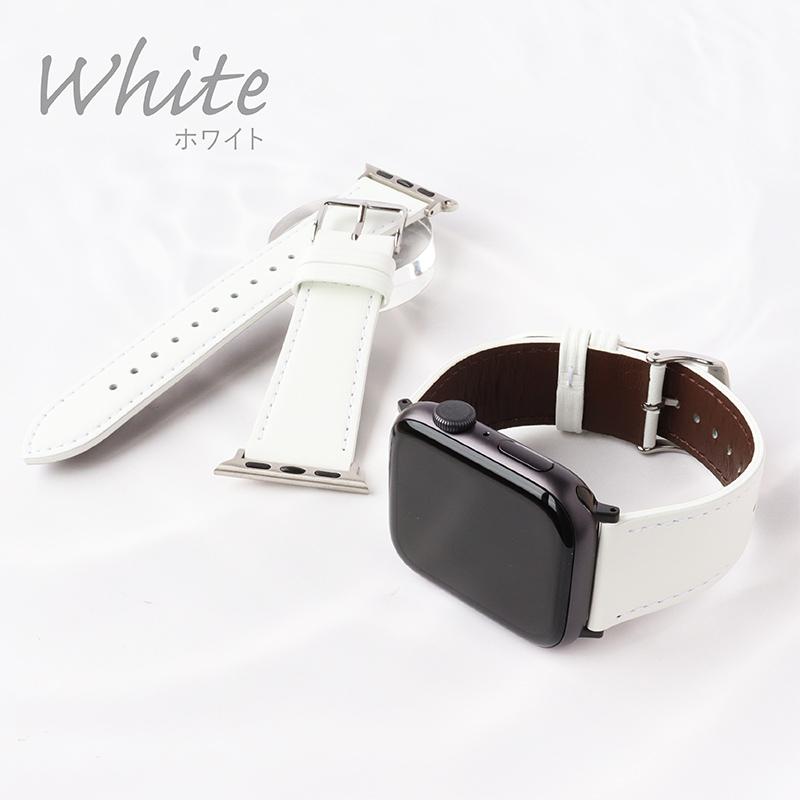 アップルウォッチ バンド 革 牛革 スコッチガード 交換バンド スリム ビジネス applewatch 38 40 41 42 44 45 46 49mm RWM021_RWM521 メンズ レディース Ultra 8 | Apple Watch | 12