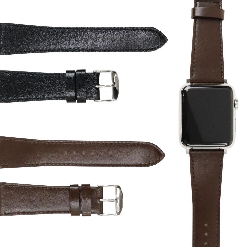 アップルウォッチ バンド 革 レザー カンガルー 高級 ビジネス ベルト applewatch 38,40,41,42,44,45,49mm MSGR001 メンズ レディース Ultra 8 | BAMBI