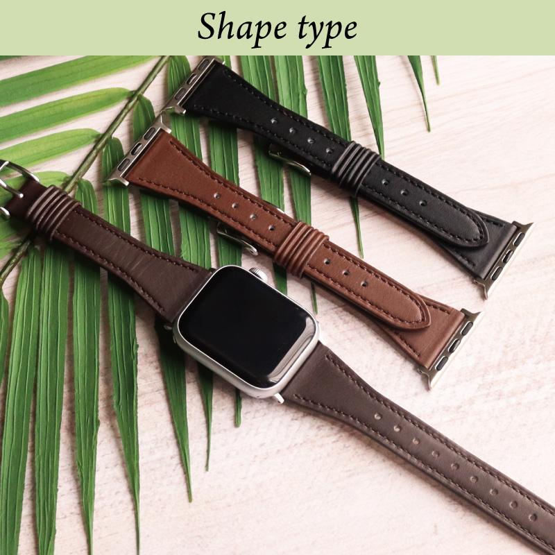 アップルウォッチ バンド 革 本革 アレルギー オーガニック レザー 牛革 applewatchSE applewatch8 applewatch URTLA 38mm 40mm 41mm 42mm 44mm 45mm 49mm BAMBI | Apple Watch | 12