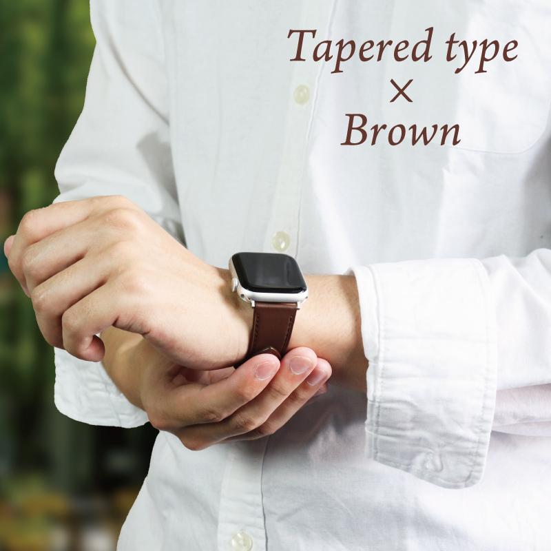 アップルウォッチ バンド 革 本革 アレルギー オーガニック レザー 牛革 applewatchSE applewatch8 applewatch URTLA 38mm 40mm 41mm 42mm 44mm 45mm 49mm BAMBI | Apple Watch | 08