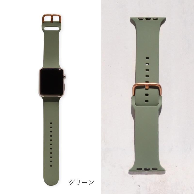 BAMBI アップルウォッチ バンド シリコン カジュアル スポーツ