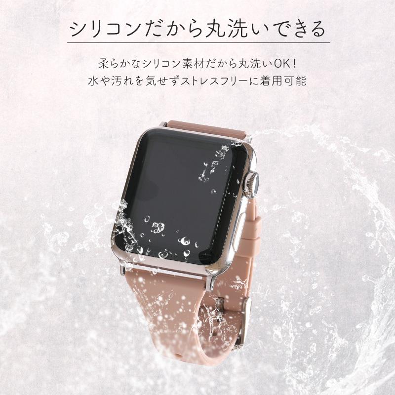 アップルウォッチ バンド シリコン カジュアル スポーツ アウトドア ラバー BAMBI applewatch 38mm 40mm 41mm 42mm 44mm 45mm 49mm RWG029_RWG030 男性 女性 | BAMBI | 03