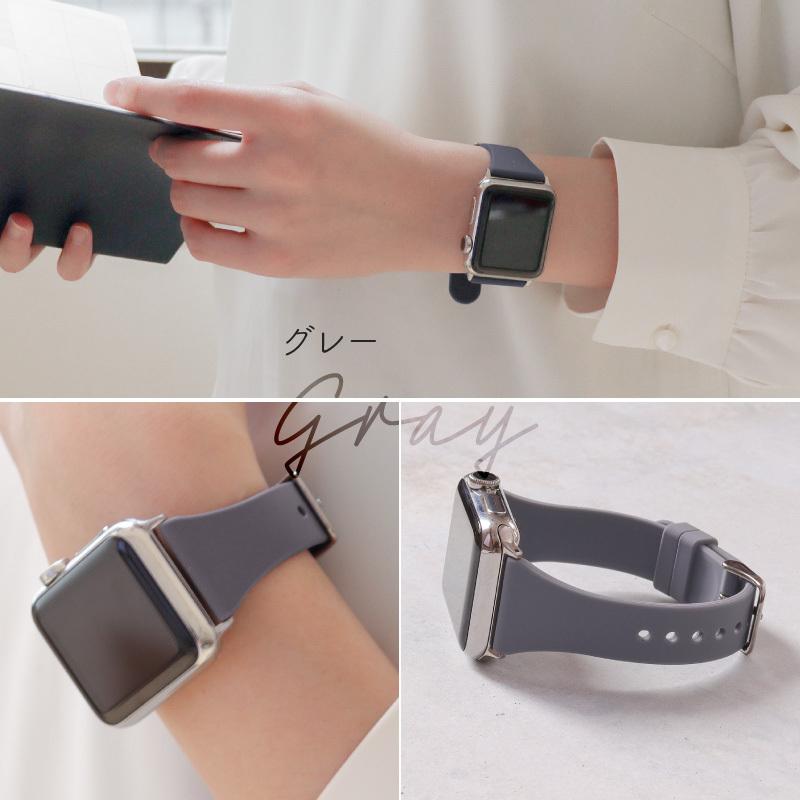 アップルウォッチ バンド シリコン カジュアル スポーツ アウトドア ラバー BAMBI applewatch 38mm 40mm 41mm 42mm 44mm 45mm 49mm RWG029_RWG030 男性 女性 | BAMBI | 05