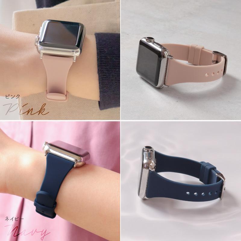 アップルウォッチ バンド シリコン カジュアル スポーツ アウトドア ラバー BAMBI applewatch 38mm 40mm 41mm 42mm 44mm 45mm 49mm RWG029_RWG030 男性 女性 | BAMBI | 06
