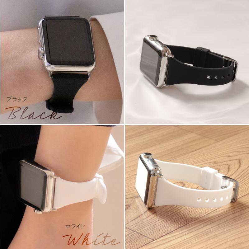 アップルウォッチ バンド シリコン カジュアル スポーツ アウトドア ラバー BAMBI applewatch 38mm 40mm 41mm 42mm 44mm 45mm 49mm RWG029_RWG030 男性 女性 | BAMBI | 07