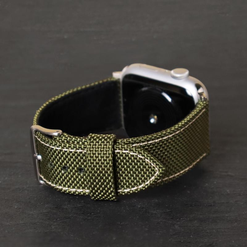 アップルウォッチ バンド コーデュラ ナイロン 耐久 ミリタリー アウトドア CORDURA 高級 applewatch BAMBI 40mm 41mm 42mm 44mm 45mm 46mm 49mm RWG051 メンズ | Apple Watch | 08