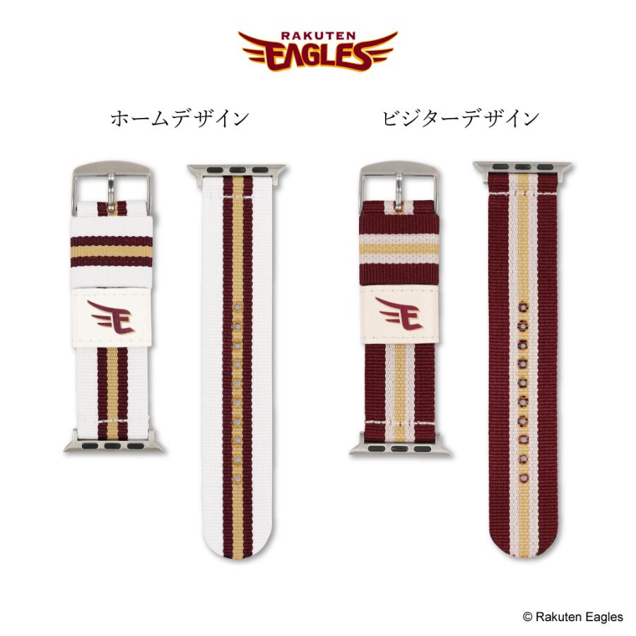 BAMBI アップルウォッチ バンド パ・リーグ 6球団デザイン ファイターズ 楽天イーグルス ライオンズ マリーンズ バファローズ ホークス パリーグ RWL003-004 |  | 23