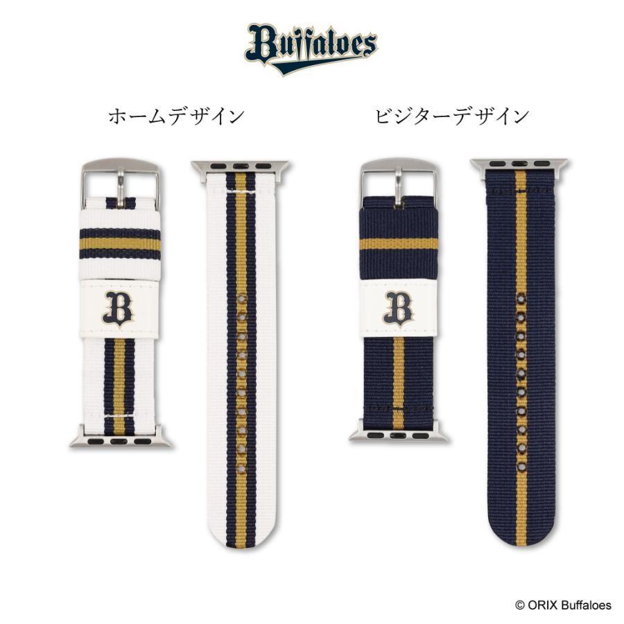 BAMBI アップルウォッチ バンド パ・リーグ 6球団デザイン ファイターズ 楽天イーグルス ライオンズ マリーンズ バファローズ ホークス パリーグ RWL003-004 |  | 26