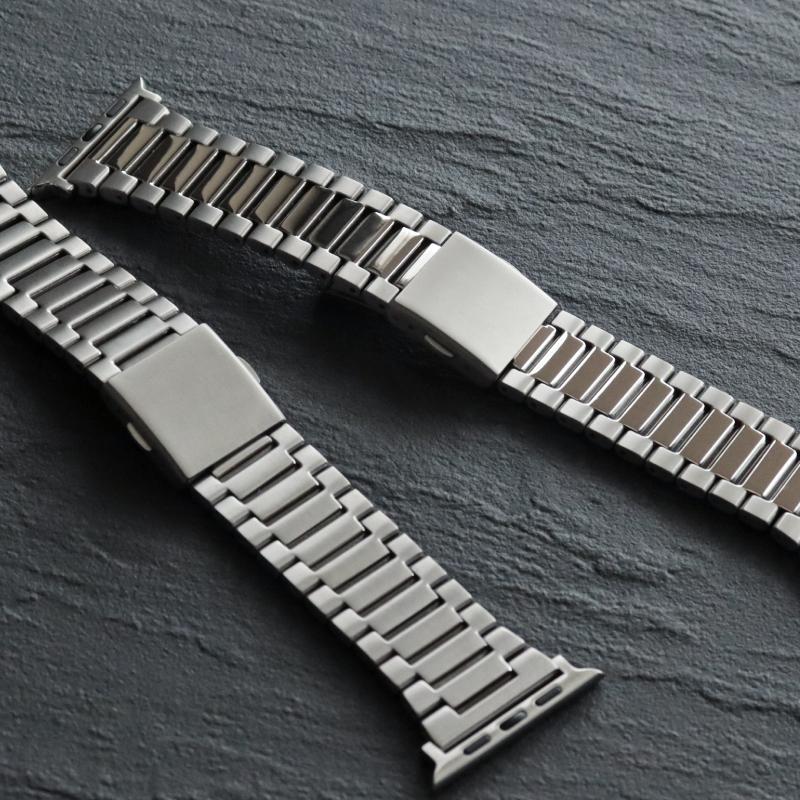 アップルウォッチ バンド ウルトラ チタン 金属 メタル バンド ビジネス 高級 ギフト 人気 applewatch 44mm 45mm 46mm 49mm RWT048-049 メンズ Ultra 8 9 10 SE | Apple Watch | 03
