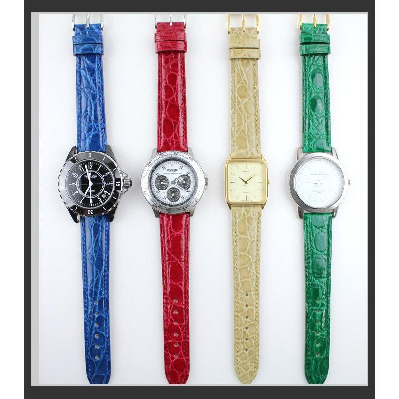 BAMBI カイマン 腕時計ベルト 時計ベルト 時計 ベルト 時計