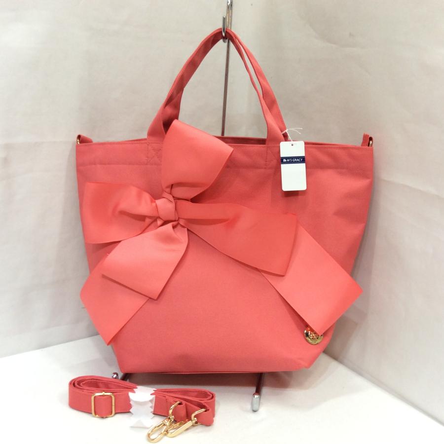 新品未使用 羊革M'S GRACY（エムズグレイシー）ショルダー・クラッチ