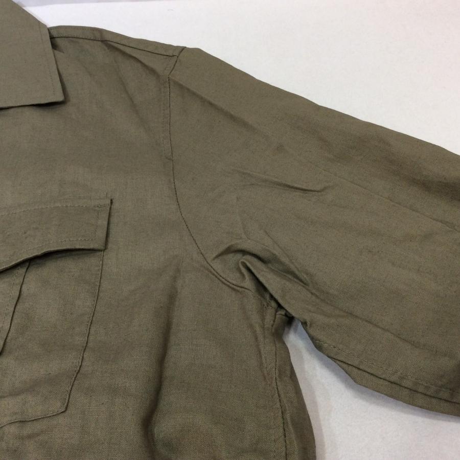アルマーニジーンズ　オリーブグリーン Lサイズ シャツジャケット 美品】ユニクロ シャツジャケット グリーン Mサイズ オーバー