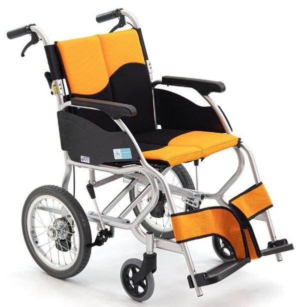 エムズハウス 車椅子 軽量 コンパクト CK-2D 座幅42cm 折りたたみ 介助