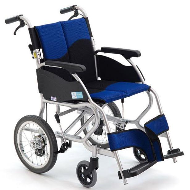 エムズハウス 車椅子 軽量 コンパクト CK-2D 座幅42cm 折りたたみ 介助