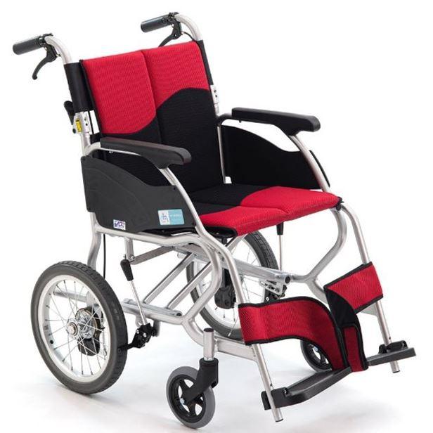 エムズハウス 車椅子 軽量 コンパクト CK-2D 座幅42cm 折りたたみ 介助