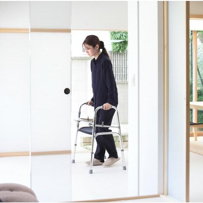 ミキ 歩行器 高齢者 室内用 折りたたみ 歩行補助具 固定型歩行器