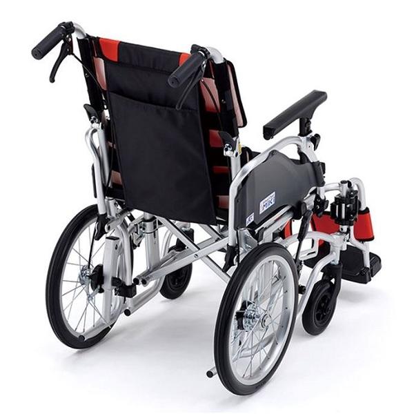 エムズハウス 車椅子 軽量 コンパクト MYU5-16 折りたたみ 介助用