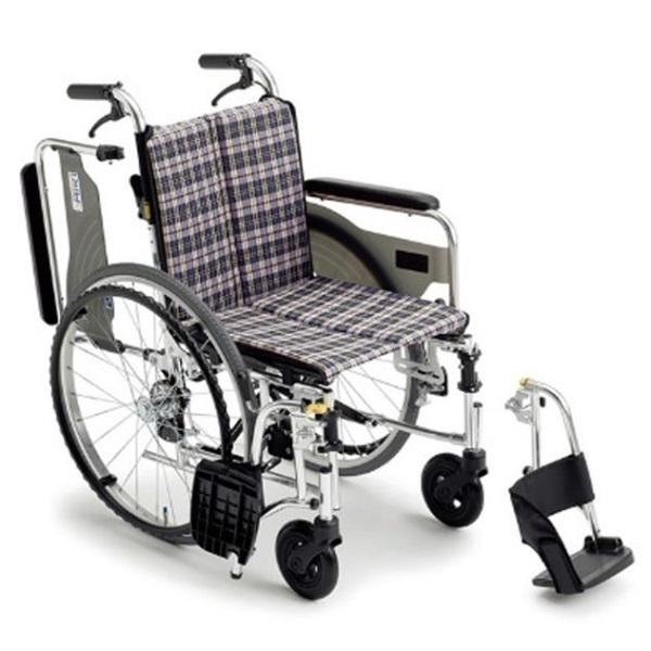 ミキ 車椅子 軽量 コンパクト SKT-4 車いす 自走式 エアータイヤ 