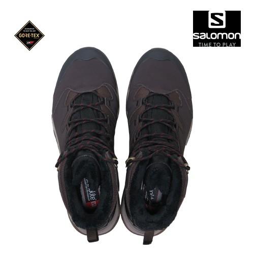 ＳＡＬＯＭＯＮスノースクートシューズ２７．０ｃｍ　ＱＵＥＳＴ　ＷＩＮＴＥＲ　ＧＯＲＥ−ＴＥＸ　クエストウィンターゴアテックス　色コーヒーＣｏｆｆｅｅ｜mshscw4｜03