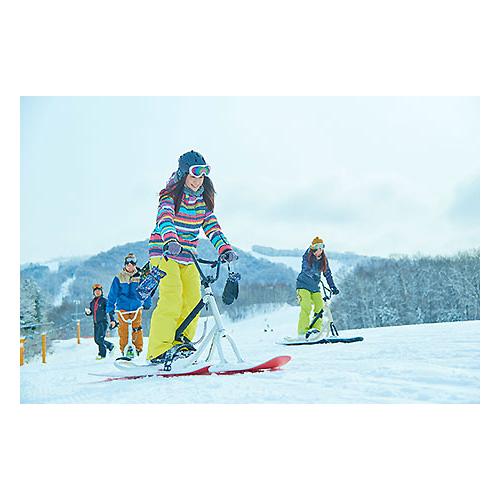 スノースクート現状未組立（雪用）、組立説明書付、当日発送可能 ONE-D Glitch スワンプシング SNOWSCOOT ワンデーグリッチ 未