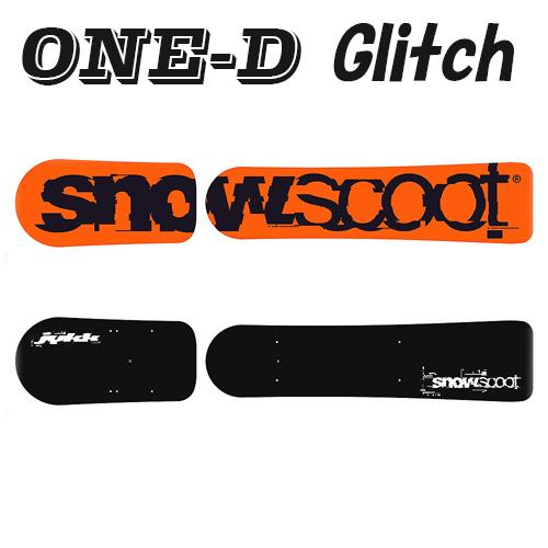 ONE-D Glitch ネイビーブルー SNOWSCOOT ワンデーグリッチ 未