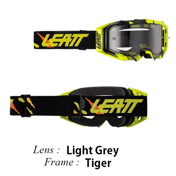 防弾レンズ付き、新品のLeattゴーグル Leatt ゴーグル オフロード用 Velocity 5.5 : モータースポーツ