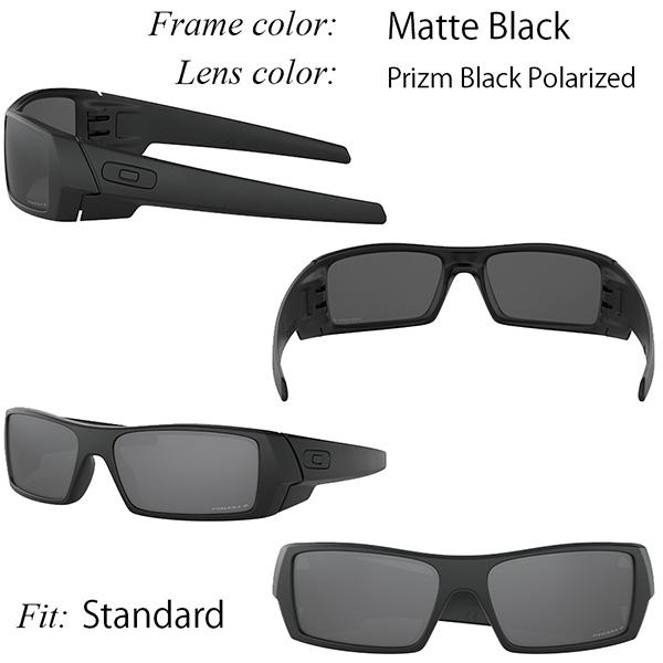 オークリー メガネ サングラス Gunl　ブラック OAKLEY（オークリー） サングラス 軍用 SIシリーズ Gascan Blackside