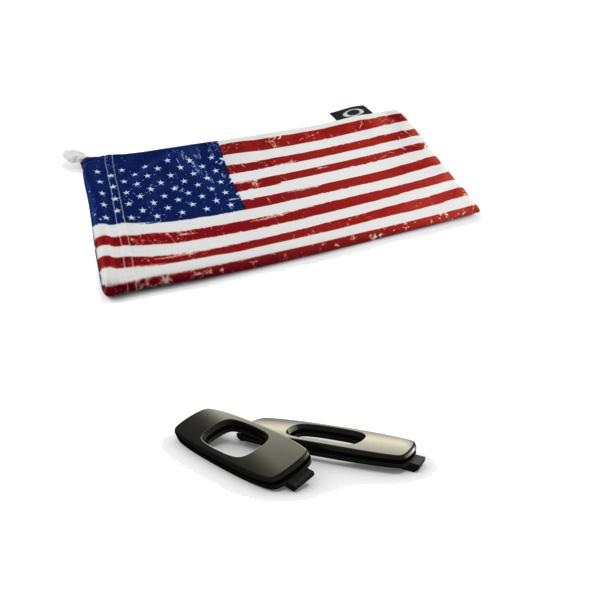 Oakley サングラス 軍用 SIシリーズ Batwolf Flag Collection プリズムレンズ OO9101-5927の画像