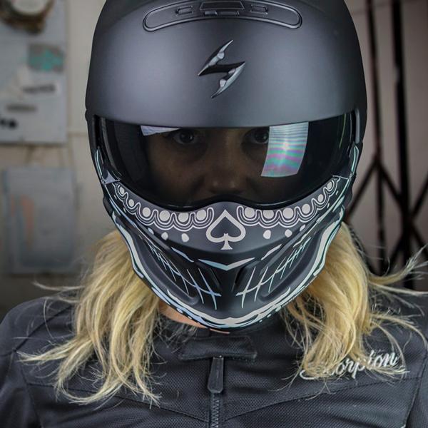 Scorpion EXO フェイスマスク Face Mask for Covert ヘルメット用 El Malo｜msi1｜03