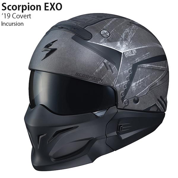 Scorpion 超安い品質 EXO ヘルメット Covert SALE開催中 モデル Incursion 2019年