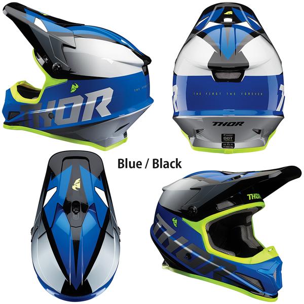 THORソアーオフロードヘルメットカメラマウント付き