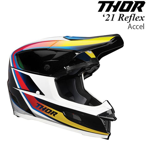 日本最大級 Thor オフロードヘルメット Reflex 21年 モデル Accel Rakuten Www Technet 21 Org