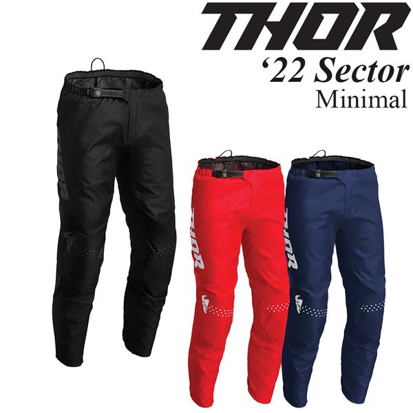 THOR（ソアー） オフロードパンツ Sector Minimal : モータースポーツ