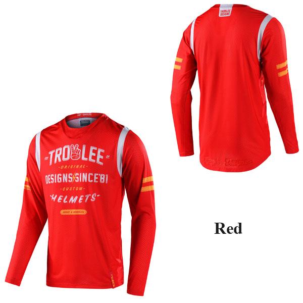 FOX COMP 5・Troy Lee Designs モトクロスジャージ L