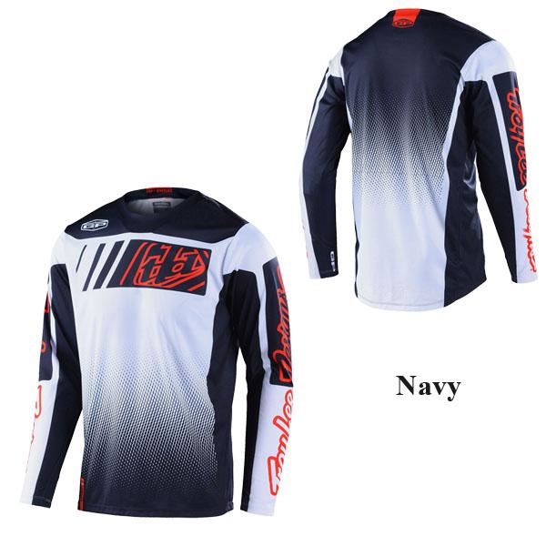 Troy Lee オフロードジャージ GP Icon レッド/M : モータースポーツ