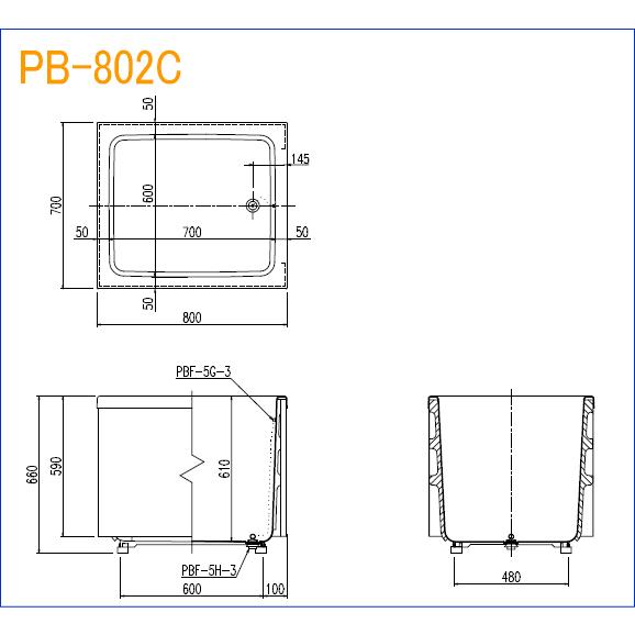 INAX（イナックス） 期間限定特価☆送料無料 品番 ：PB-802C / L11