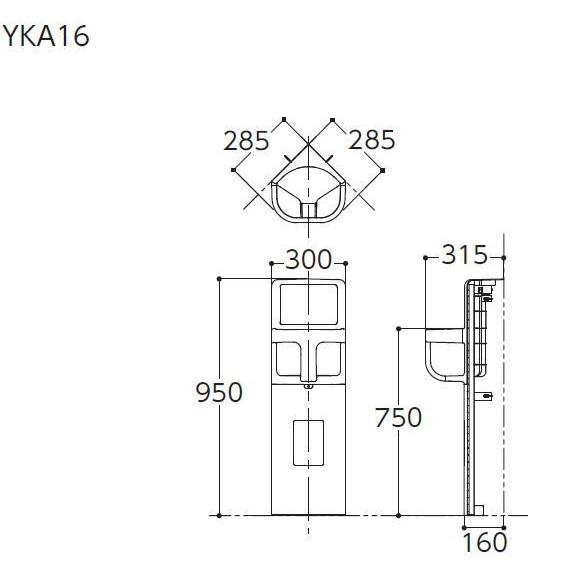 TOTO ◇品番 :YKA16N / TOTO:ベビーチェア コーナー設置タイプ TOTO ◇品番 :YKA16N / TOTO:ベビーチェア コーナー設置タイプ
