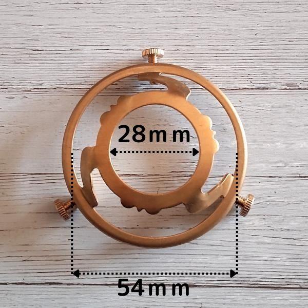 3点止め シェード固定リング 真鍮製 | ブランド登録なし | 01