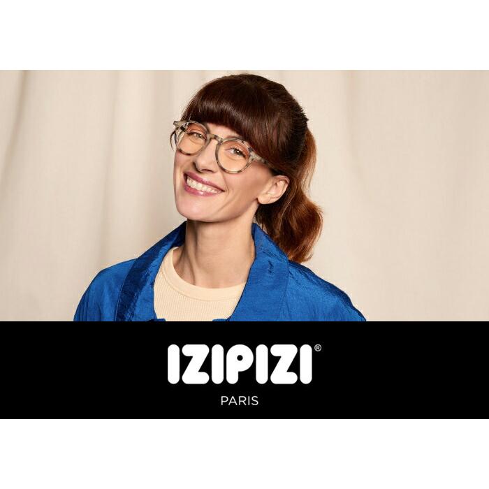 IZIPIZI（イジピジ） ブルーライトカット #D SCREEN メガネ 度なし