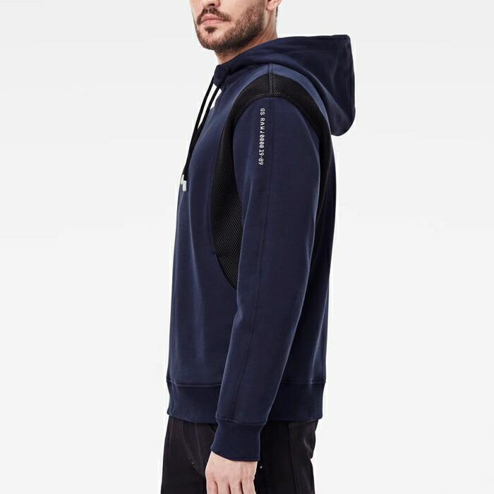 G-STAR RAW ネイビー スゥエット パーカーパンツセット ジースター G-STAR RAW G-STAR ジースター パーカー スウェット プルオーバー